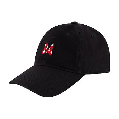 Disney's Minnie Mouse Women's Bow Embroidered Dad Cap