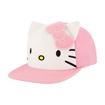 Women's Sanrio Hello Kitty 3D Ears & Bow Baseball Hat