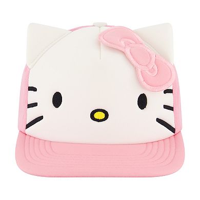 Women's Sanrio Hello Kitty 3D Ears & Bow Baseball Hat