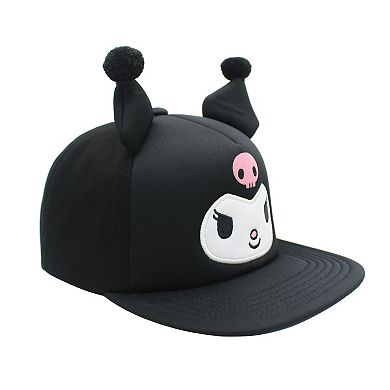 Women's Kuromi 3D Ears Foam Front Baseball Hat