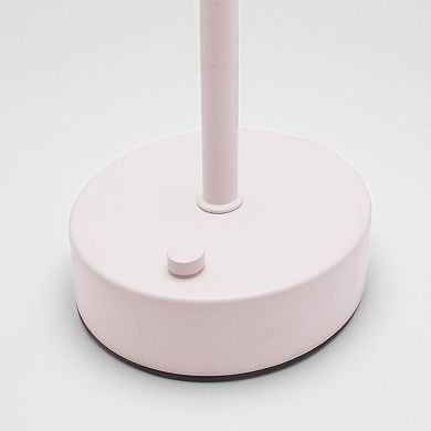 Blush Dome Cordless Rechargeable LED Touch Lamp