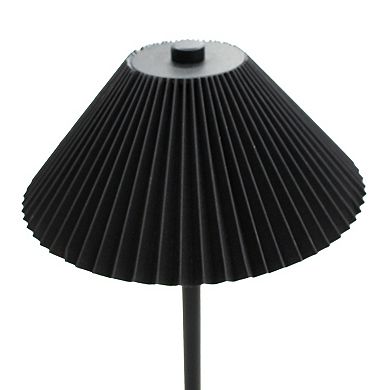 Pleated Shade Cordless LED Touch Lamp