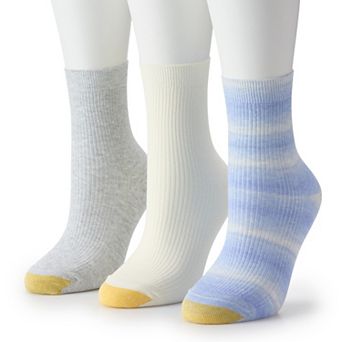 Women's GOLDTOE® 3 pk Gradient Midi Socks Set