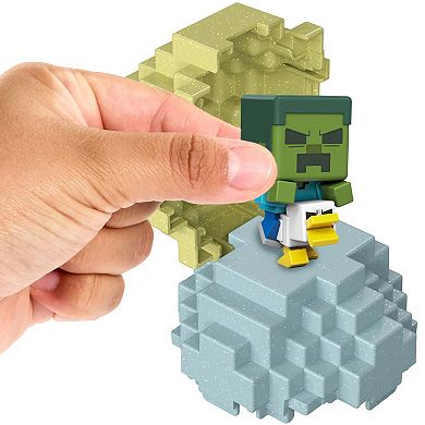Minecraft Mini Mode Spawn Egg Zombie Chicken Jockey Mini Figure Inspired the Movie