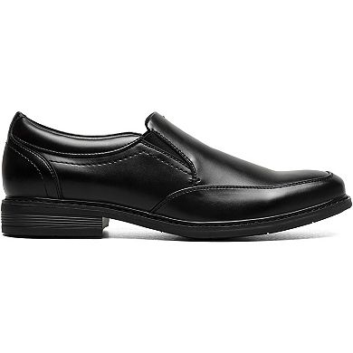 Nunn Bush Jarvis Men's Moc Toe Slip-On Dress Shoes