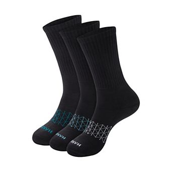 Men's Hanes® 3-Pack Ultimate Absolute Comfort Moisture-Wicking Crew Socks
