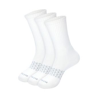 Men's Hanes® 3-Pack Ultimate Absolute Comfort Moisture-Wicking Crew Socks