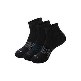 Men's Hanes® 3-Pack Ultimate Absolute Comfort Moisture-Wicking Ankle Socks