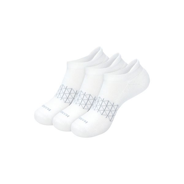 Men's Hanes Ultimate® 3-Pack Absolute Comfort No Show Socks with Heel Shield