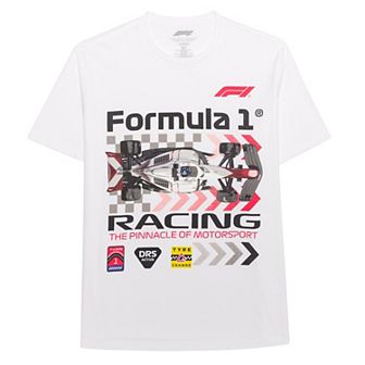Big & Tall Original & Unrestored Formula 1 Finish Line Graphic Tee