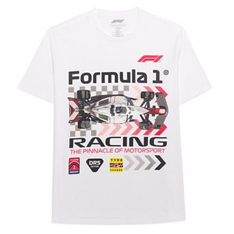 Big & Tall Original & Unrestored Formula 1 Finish Line Graphic Tee