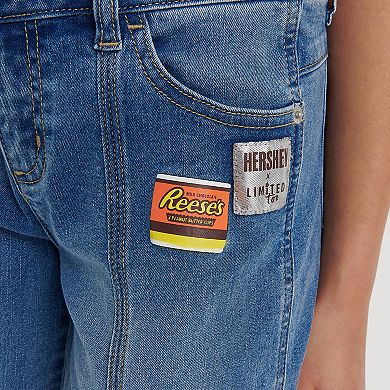 Girls 7-16 HERSHEY x Limited Too Multi Candy Wide Leg Jeans