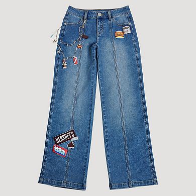 Girls 7-16 HERSHEY x Limited Too Multi Candy Wide Leg Jeans