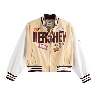 Girls 7-16 HERSHEY X Limited Too Patch Bomber Jacket