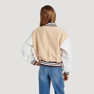 Girls 7-16 HERSHEY X Limited Too Patch Bomber Jacket