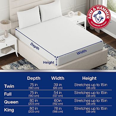 Arm & Hammer Cooling Comfort Fitted Mattress Protector