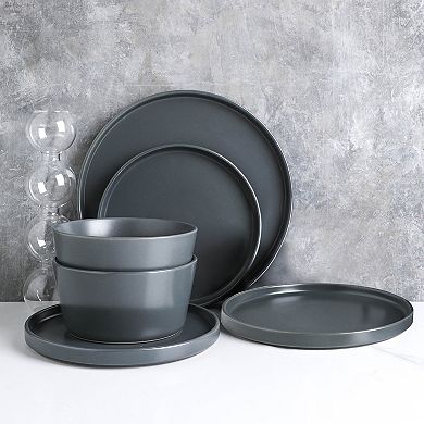 Stone Lain Celina Stoneware 24-Piece Dinnerware Set