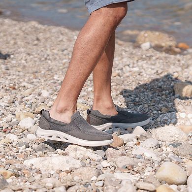 Nunn Bush® Ponte Knit Men's Moc Toe Slip-On Shoes