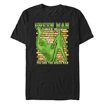 Men's It's Always Sunny In Philadelphia Green Man Charlie Kelly Graphic Tee