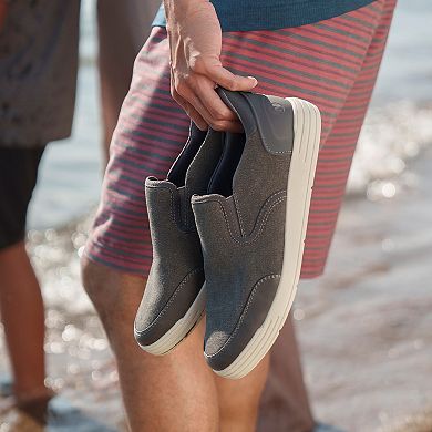 Nunn Bush® Kore City Walk EZ Hands Free Men's Canvas Slip-On Shoes