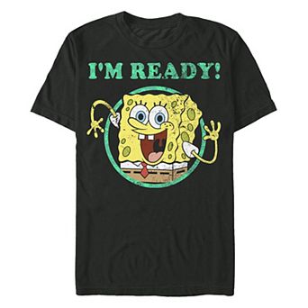 Disney's SpongeBob SquarePants I'm Ready! Men's Graphic Tee