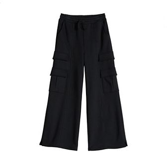 Girls 6-20 SO® Cargo Wide Leg Sweatpants