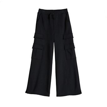 Girls 6-20 SO® Cargo Wide Leg Sweatpants