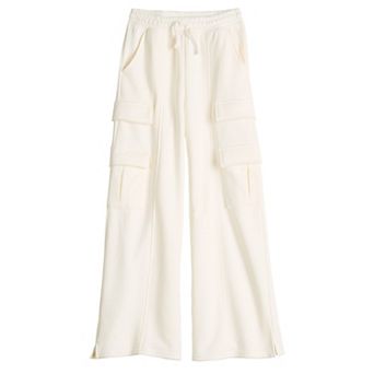 Girls 6-20 SO® Cargo Wide Leg Sweatpants