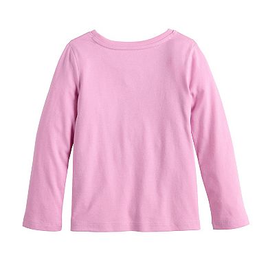 Baby & Toddler Girl Jumping Beans® Disney's Minnie Mouse Core Long Sleeve Tee