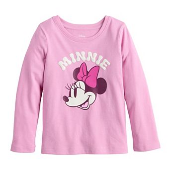 Baby & Toddler Girl Jumping Beans® Disney's Minnie Mouse Core Long Sleeve Tee