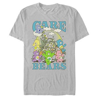 Men's Care Bears Enjoying Springtime Graphic Tee