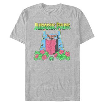 Men's Jurassic World Spring Colors Gates Graphic Tee