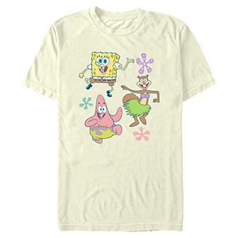 Men's Nickelodeon SpongeBob SquarePants & Friends Dancing Graphic Tee