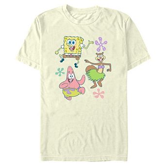 Men's Nickelodeon SpongeBob SquarePants & Friends Dancing Graphic Tee