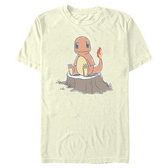 Men's Pokémon Resting Charmander Graphic Tee