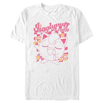 Men's Pokémon Jigglypuff Singing Show Graphic Tee