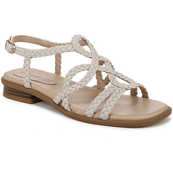 LifeStride Reagan Women's Strappy Sandals - Bone (8.5)