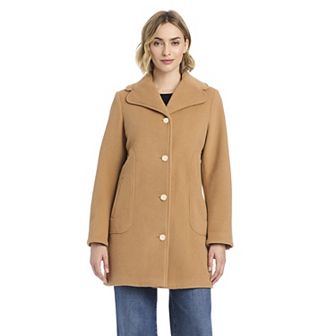 Women's DRAPER JAMES RSVP™ Faux Wool Petal Coat