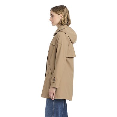Women's DRAPER JAMES RSVP Hooded All Season Raincoat