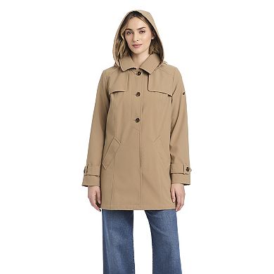 Women's DRAPER JAMES RSVP Hooded All Season Raincoat