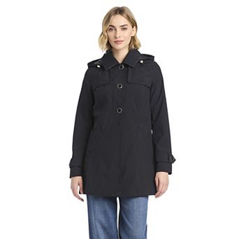 Women's DRAPER JAMES RSVP™ Hooded All Season Raincoat