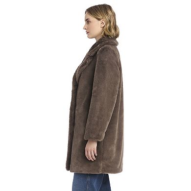 Women's DRAPER JAMES RSVP™ Faux-Fur Coat