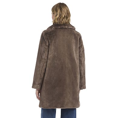Women's DRAPER JAMES RSVP™ Faux-Fur Coat