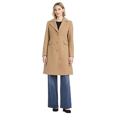 Women's DRAPER JAMES RSVP™ V-Neck Long Sleeve Coat