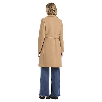 Women's DRAPER JAMES RSVP™ V-Neck Long Sleeve Coat