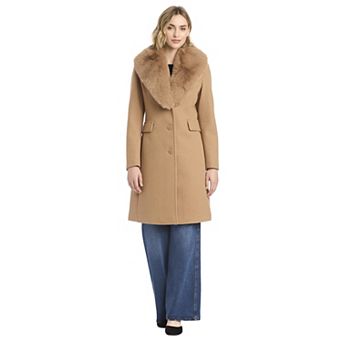 Women's DRAPER JAMES RSVP™ V-Neck Long Sleeve Coat