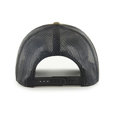 Men's Cleveland Guardians '47 Camo Trucker Snapback Hat