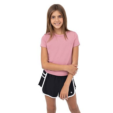 Girls 7-20 Layer 8 Open Back Meet & Greet Graphic Tee