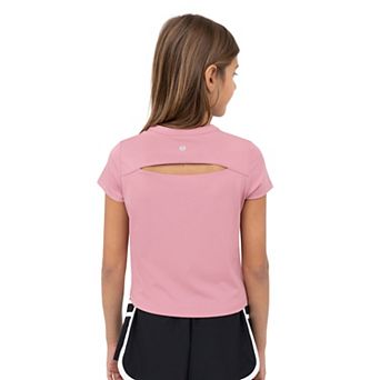 Girls 7-20 Layer 8 Open Back Meet & Greet Graphic Tee
