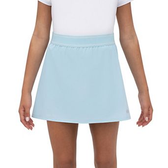 Girls 7-20 Layer 8 Tennis Skort with Elastic Waistband